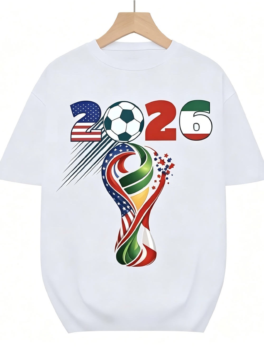 Fifa World Cup 2026 Womens Mens T-shirt Unisex Soccer Graphic Tee USA Football